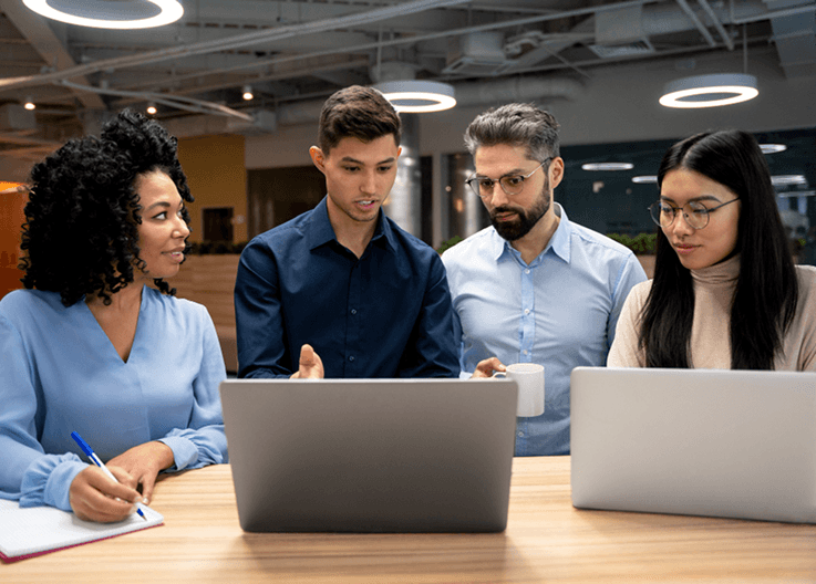 Build dedicated
talent pods, faster